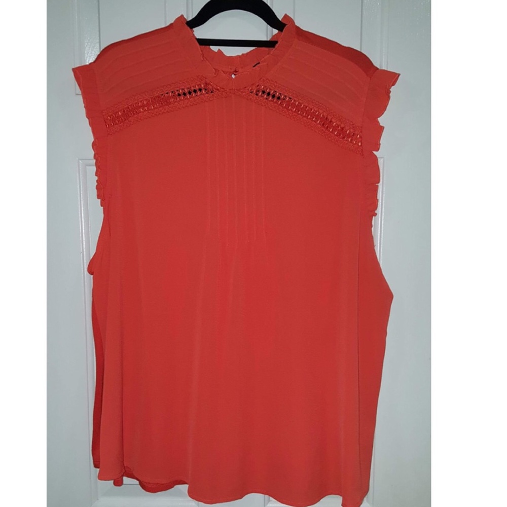 Orange Dress Shirt size 3X